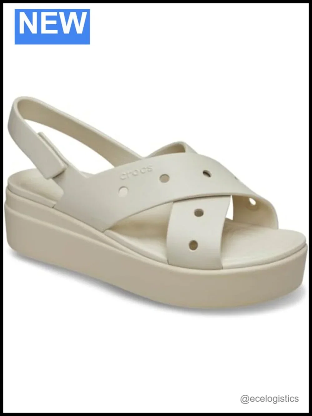 Platform Wedge Sandals with LiteRide Comfort, Adjustable Ankle Strap
